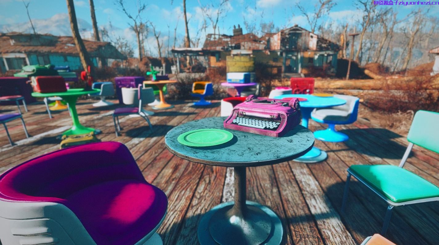 TTP的绘画菜单 - 您的聚居地的颜色